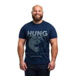 HUNG - Scruffy Bear (Navy Blue) Bear Cub (Front)