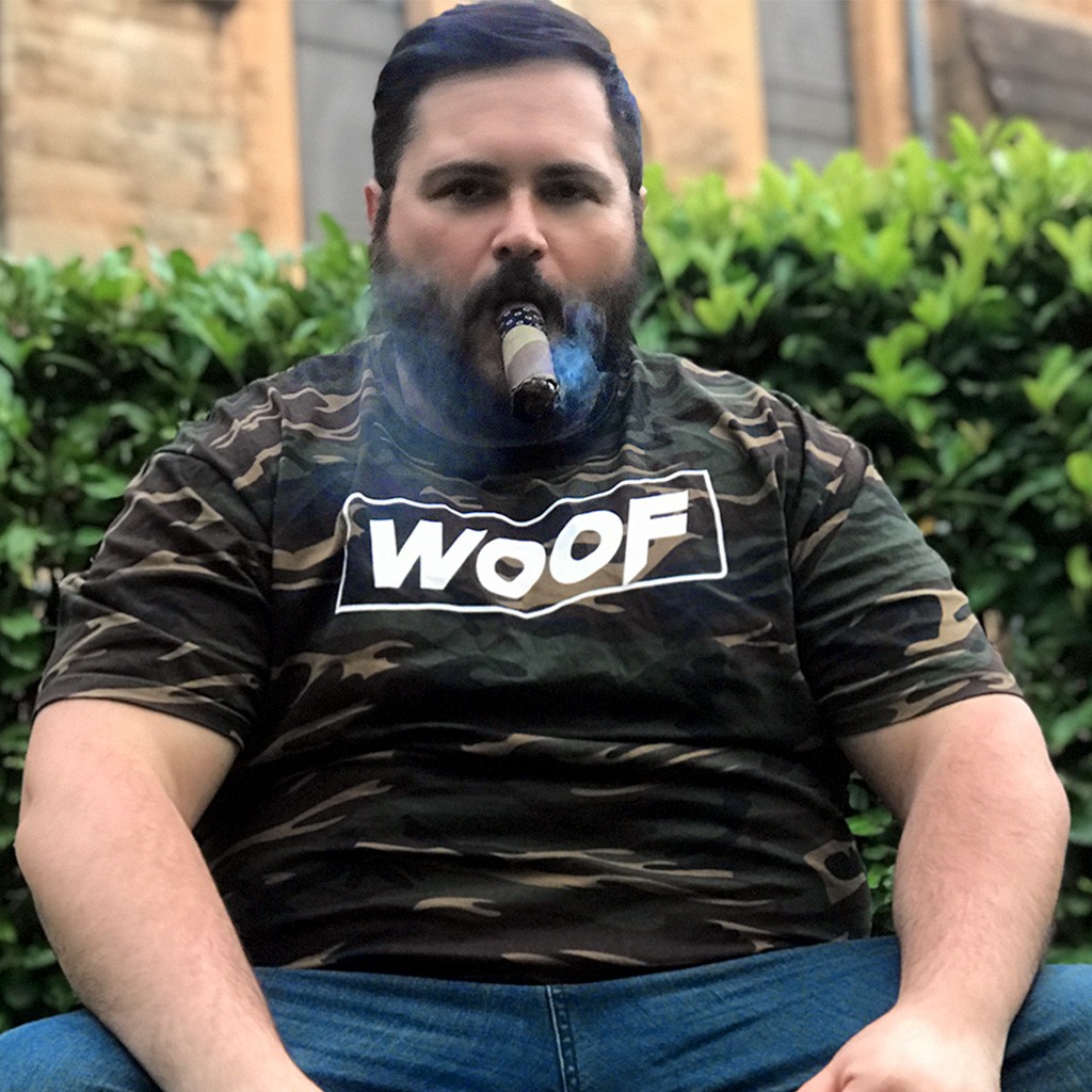 WOOF Camouflage t-shirt